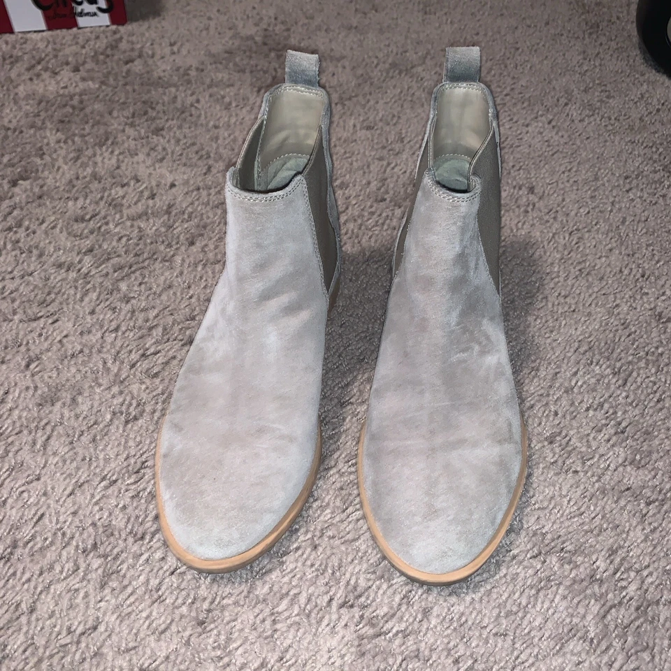 Botines Chelsea Asos para mujer 6 de gamuza tostada sin cordones Foto 4 de 4