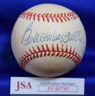 Bill Monbouquette JSA COA Autograph American League Signed OAL Baseball