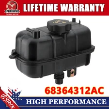 Engine Coolant Reservoir Tank with Cap for Jeep JL Wrangler 2018-2024 68364312AC