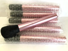 MALLY BRUSHES --  PINK  BLUSH BRUSH (as shown)   (LOT OF 6)