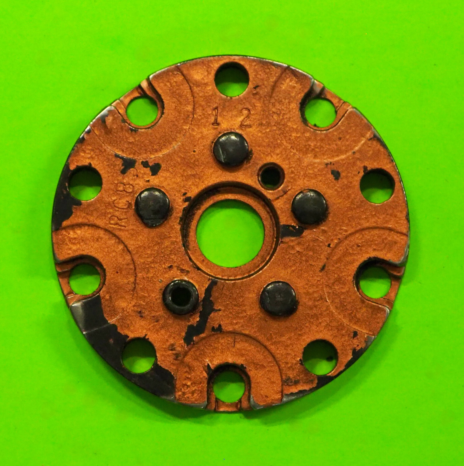 RCBS 5 Station Shell Plate #12-(88812)-used-(painted) | eBay