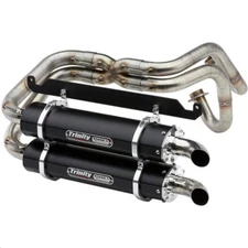 2019 for Honda Talon 1000X TRINITY RACING Dual Exhaust Black Talon TR-4170D-BK