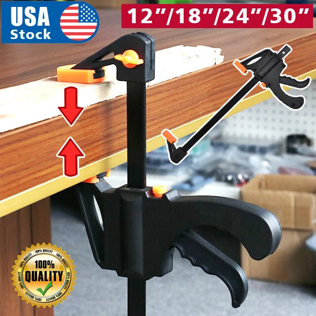 Quick Grip 12-30 F woodworking Clamp Clip Heavy Duty Wood Carpenter Tool  Clamp