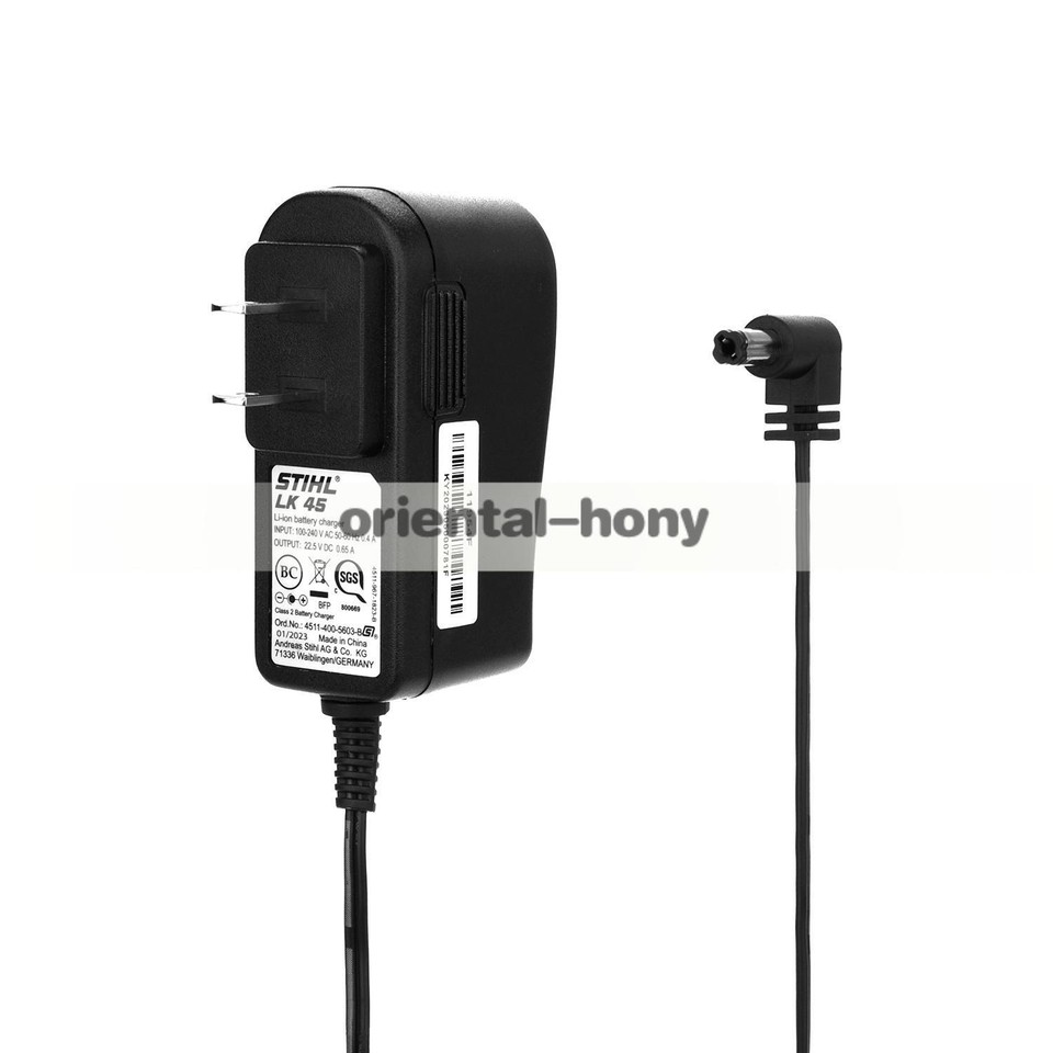 Alimentatore 22.5v Cavo Di Ricarica AC Per STIHL FSA45 BGA45 Hsa45 Adattatore 22 5v 0 65a 963320 - Foto 4