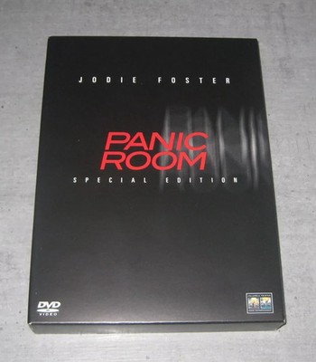 Panic Room [3 DVD Box] LIMITED SPECIAL EDITION Digipak Schuber Jodie Foster NEU