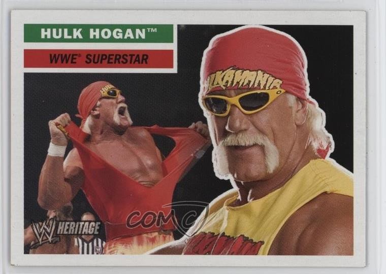 2005 Topps Heritage WWE Hulk Hogan #12 0w6