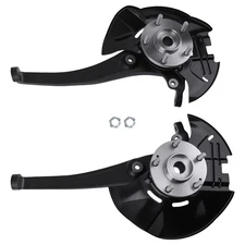 2x Front Steering Knuckle Assembly for Hyundai Sonata 2.4L 2006-2010 51715-3K550