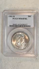 1961 D PCGS MS64 FBL FRANKLIN HALF NEAR GEM UNCIRCULATED SILVER 50C Coin!