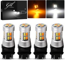 3157 Amber/White Switchback Turn Signal LED Light Bulbs 12V LED Replacement Ligh