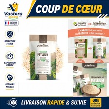 Psyllium Bio Blond 500g - 99% Pureté - Riche en Fibres