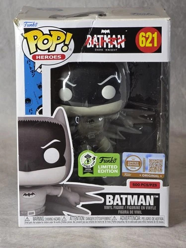 Funko Pop! Heroes: Batman (Bat-Manga! Black and White) BOX DAMAGED SEE PICTURES