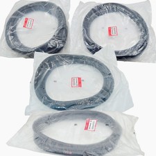 4pcs Rubber Seal Weatherstrip On Body Frame Car For Honda Civic Sedan 2006-2011