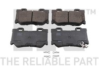 Bremsbelagsatz Scheibenbremse NK 222288 FüR Nissan Infiniti 370Z Z34 Roadster FX