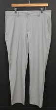 Vineyard Vines Men's Gray Lightweight On-The-Go Performance Pants Size 34 x 30
