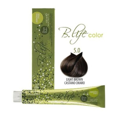 5.0 LIGHT BROWN Färbung B-life-color-ohne Ammoniak 100ml