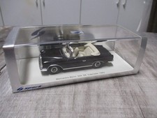 Rare Spark MiniMax 1963 Mercedes-Benz 300 SE Cabriolet 1/43 Black READ