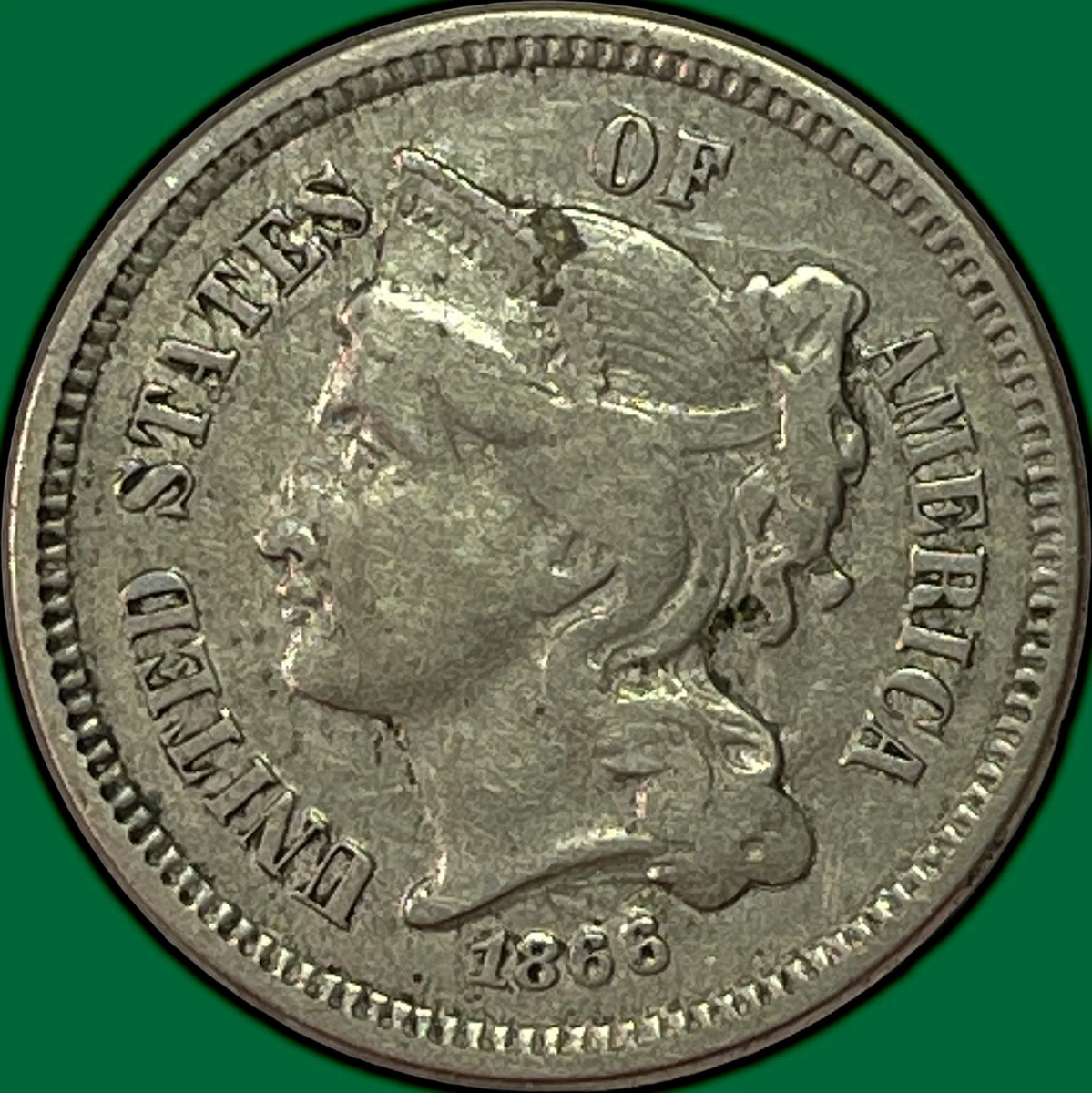 1866 Year US Three Cent Nickels for sale | eBay