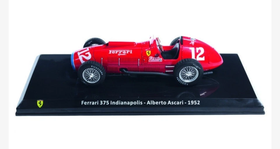 F1 Ferrari 375 Indianapolis - Alberto Ascari - 1952 - 1:24 - Immagine 3 di 3