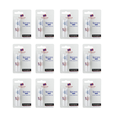 12x Neutrogena Norwegian Formula Lippenpflege LSF 20 Lippenbalsam...