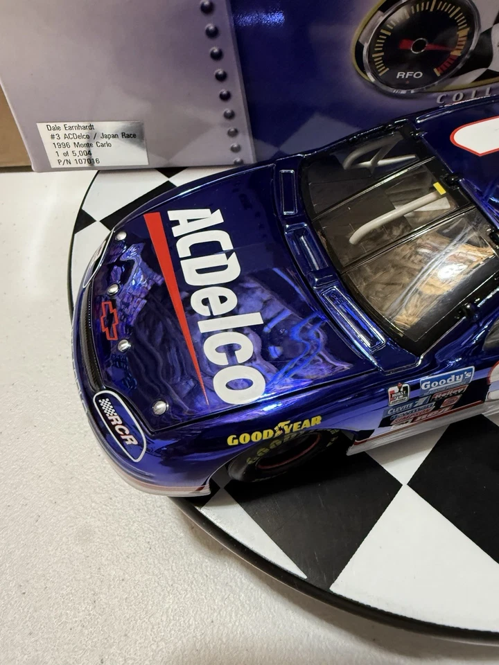 Dale Earnhardt COLOR CHROME #3 ACDelco JAPAN RACE 1996 1/24 NASCAR Diecast - Image 3 of 4