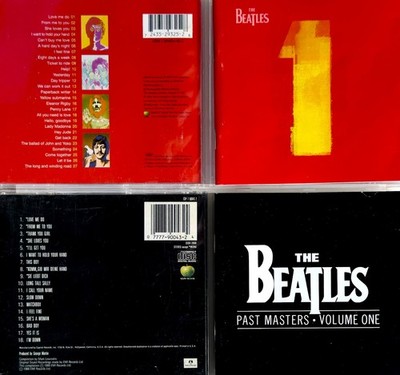 BEATLES  ''AT LEAST VG'' 2X CD  LOT #1  (PLS SEE PHOTOS)