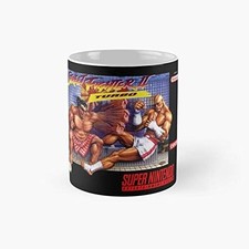 Street Fighter II Turbo Artwork Coffee Mug Classic Ceramic 11oz