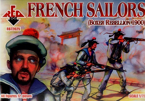Red Box RB72025 - 1:72 French Sailors, Boxer Rebellion 1900 - New
