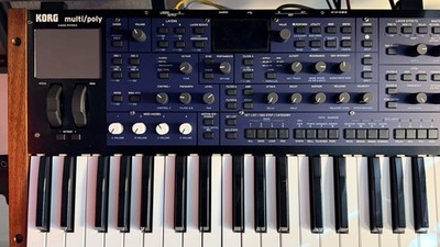 KORG Multi/Poly Multi Poly ANALOG MODELING SYNTHESIZER Keyboard 37 Tasten