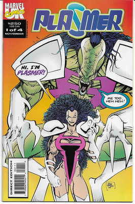 PLASMER #1 Marvel UK Comics (Nov 1993) New (NOT SEALED - NO CARDS)