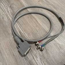 SUN Video Cable 13W3-M to 3-BNC-M RGB 3.5 Feet SGI Video Grey