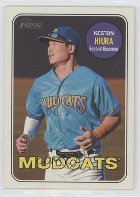 2018 Topps Heritage Minor League Edition Short Print Keston Hiura #219 0p1n