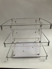 3 Tier Acrylic Rotating Nail Polish Display R...
