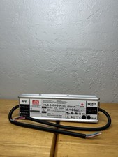 MEAN WELL HLG-240H-24A LED DRIVER POWER SUPPLY, 240W, 24VDC, IP67, 120-240/277V