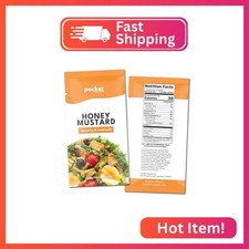 Pocket Flavors Low Calorie, Low Fat, Keto Friendly Salad Dressing - Ready to Ser
