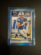 2025 Donruss Optic Golden Tate III Neon Blue Color Match /399