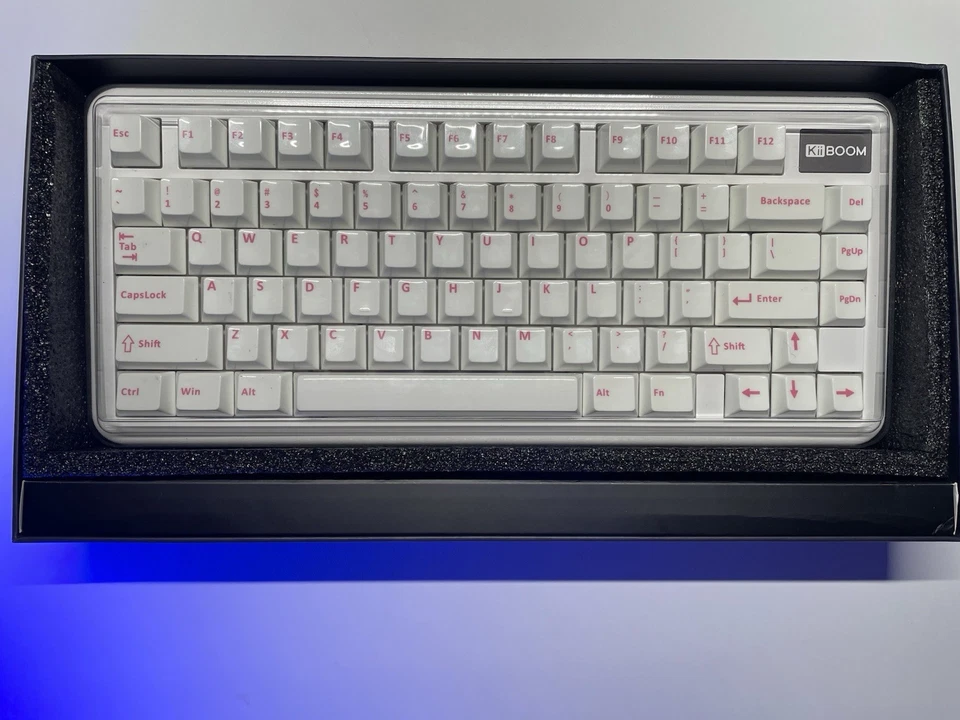 Kiboom Phantom 81 Lite Mechanical Keyboard – Hot Swappable RGB Wired/Wireless - Bild 3 von 4