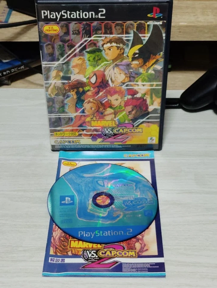 Marvel vs Capcom 2 PS2 Fighting Game Online Compatible Used Japan OOG - Image 4 of 4