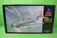 Accurate Miniatures SBD-3 Dauntless Military Plane Model,1:48,#3411,NEW