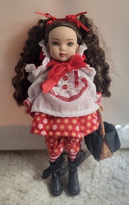 Robert Tonner 8'' Vinyl Kickits Doll with Original Outfit Red Riding Hood