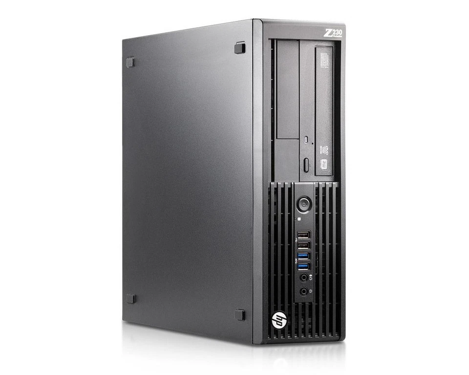 HP Z230 SFF Workstation PC | i5-4590 | 16GB RAM | 256GB SSD | DVD-RW | Win10 PRO - Image 4 of 4