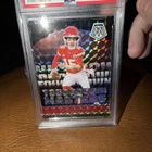 2024 Panini Mosaic - Touchdown Masters Patrick Mahomes II #TM-PMS Prizm PSA 9