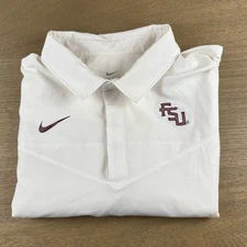 Nike Florida State Seminoles Baseball FSU Player Worn Move 2 Zero Polo Shirt XXL