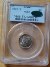 1945-S Mercury Silver Dime 10C PCGS MS 67 CAC