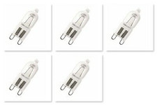 5X 25W WESTINGHOUSE 900MM OVEN HALOGEN LAMP LIGHT BULB GLOBE WFE914SB 940001852