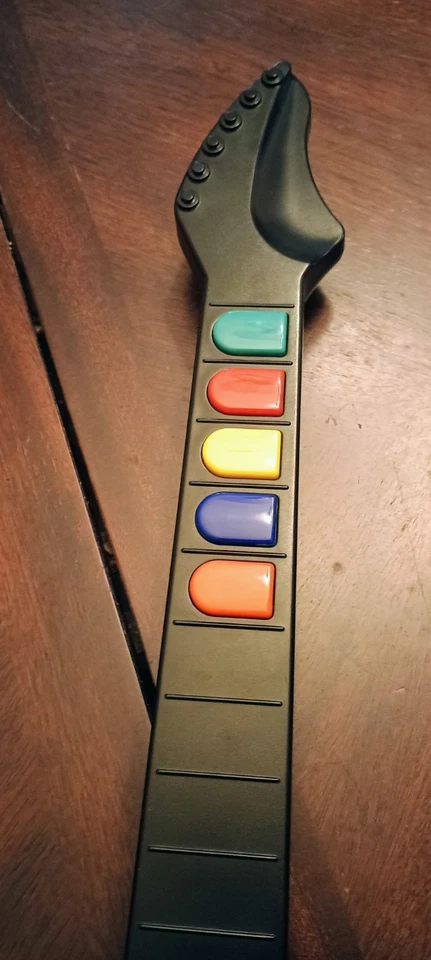 Red Octane PS2 Wireless Guitar Hero 2 White - No Dongle  - Image 3 of 4