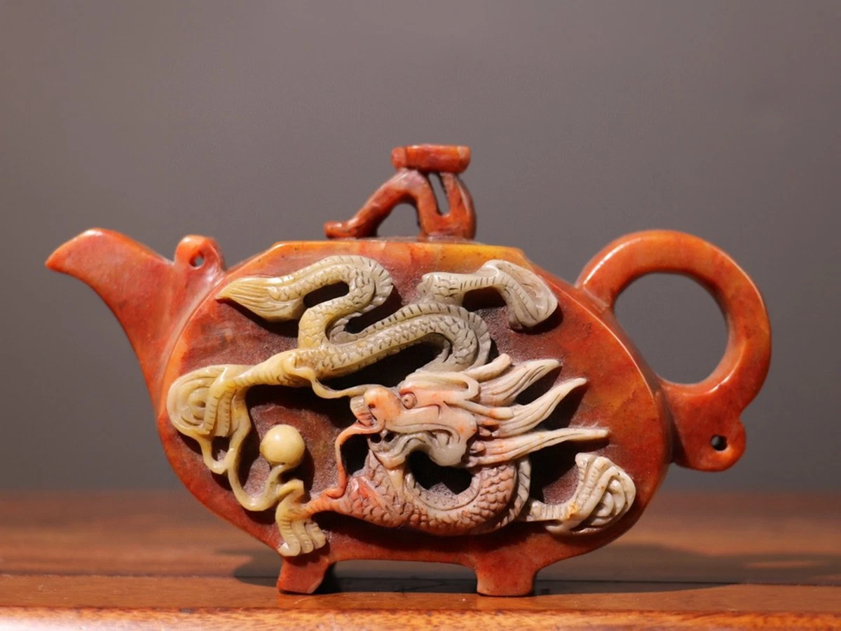 寿山石主要中国风茶壶| eBay