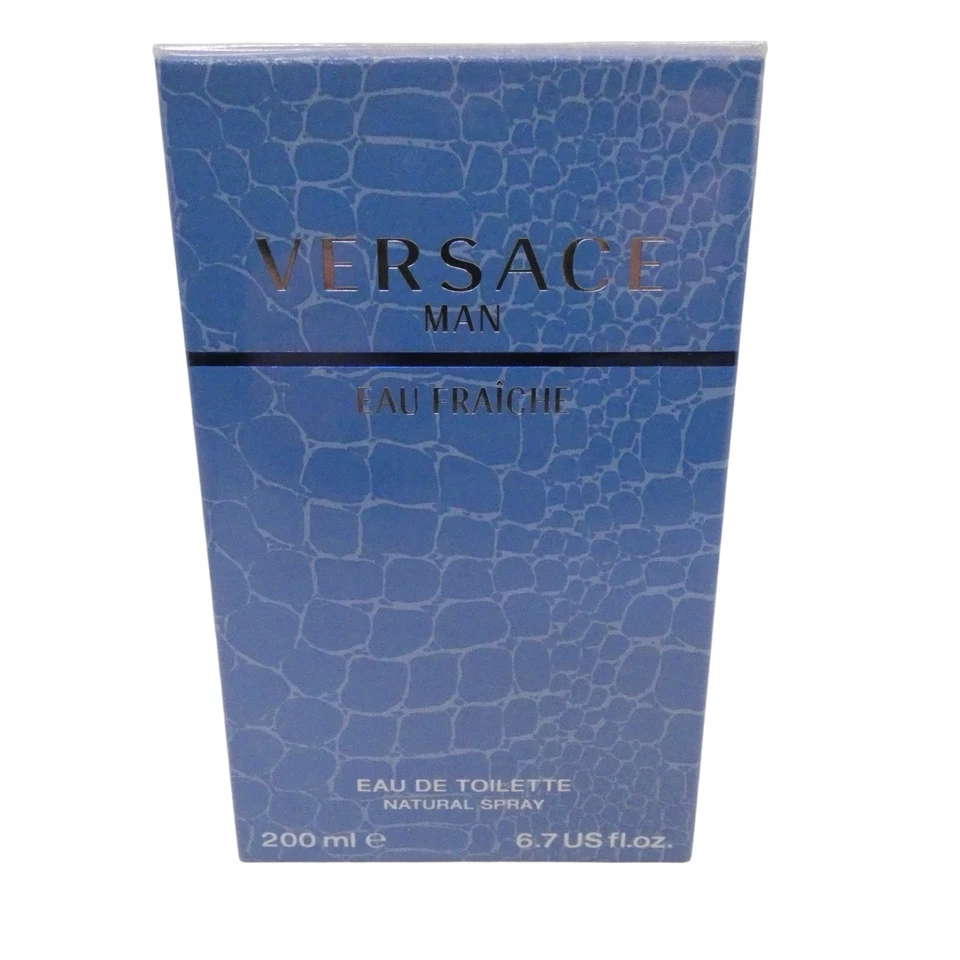 Versace Man Eau Fraîche 200ml Ead de Toilette Spray Cologne Summer Fragrance New - image 2 of 4