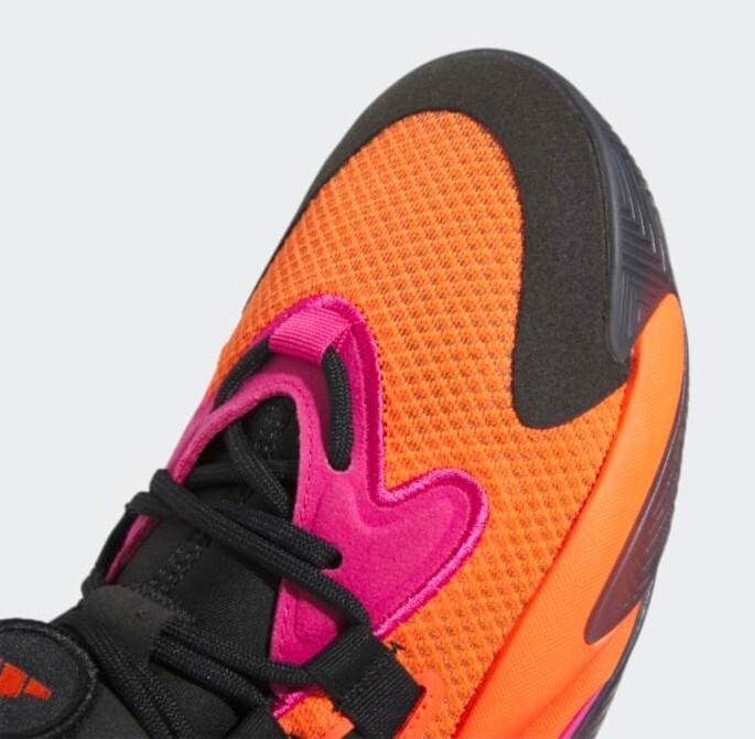 Adidas BYW Select Basketball Shoes Size Men's 9.5 Black Orange