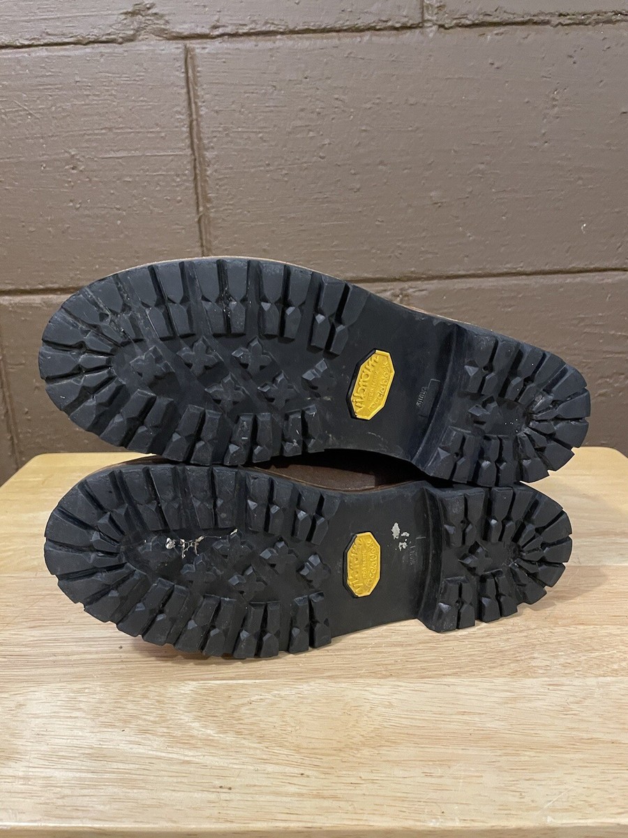 Bottes de randonnée alpinisme vintage Raichle fabriquées en Suisse