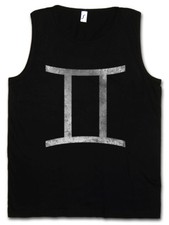 ZODIAC SIGN GEMINI TANK TOP VEST Star Sign Astrology Horoscope